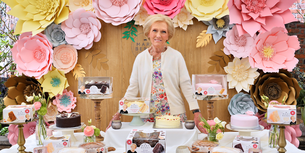 Finsbury Food Group Partners with Mary Berry